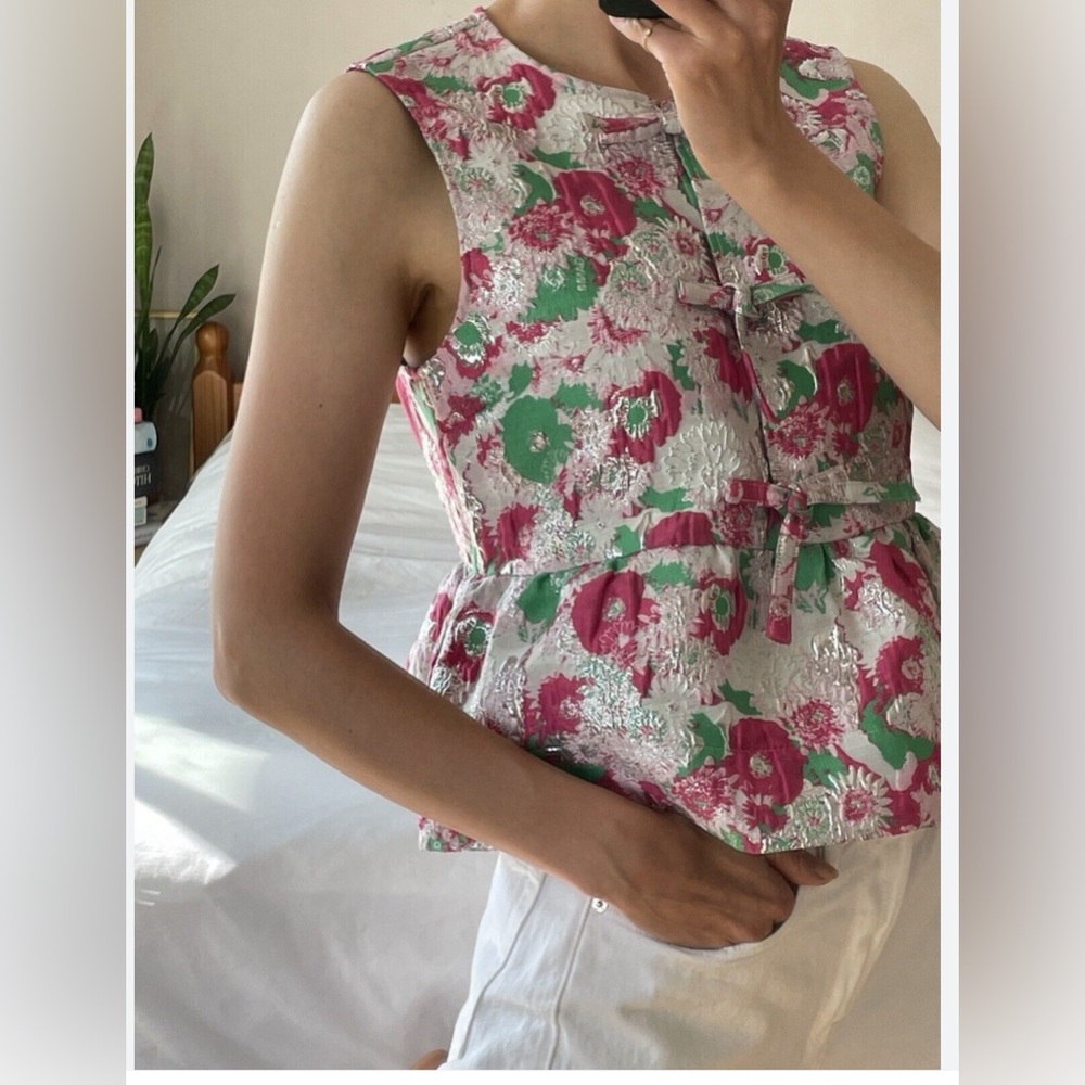 GANNI peplum top - Picture 2 of 4